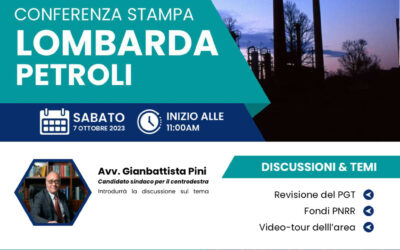 Conferenza stampa Lombarda Petroli