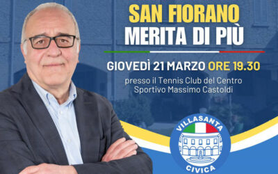 San Fiorano merita di più