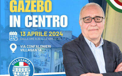 Gazebo in Via Confalonieri