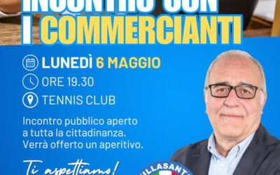 Incontro con i commercianti