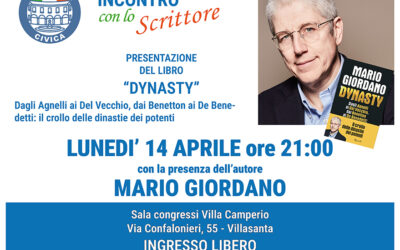 Incontro con lo scrittore: ‘Dynasty’ con Mario Giordano